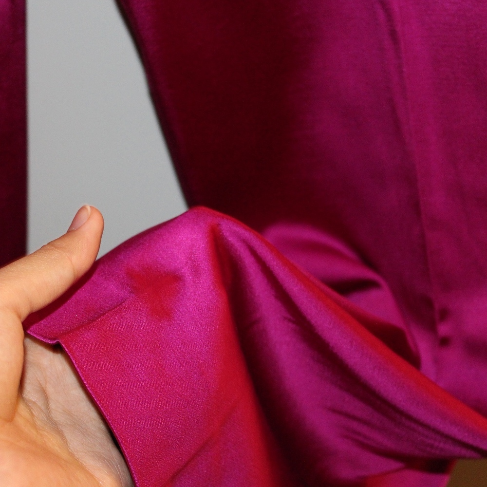 dream touch satin silk pants purple pink pants
